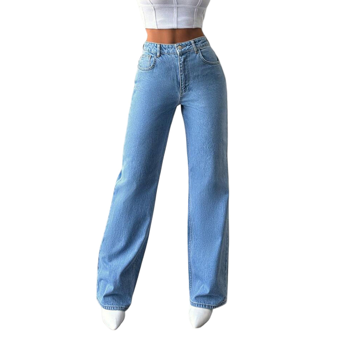 JEANS DE CINTURA ALTA - CasaCavari