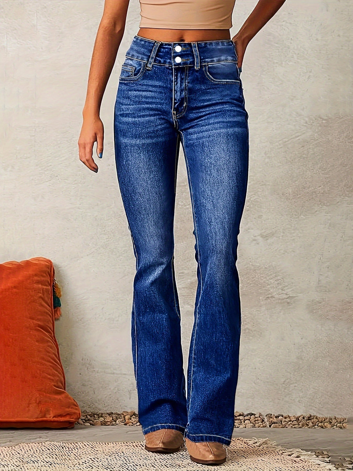 JEANS DE CORTE AMPLIO - CasaCavari