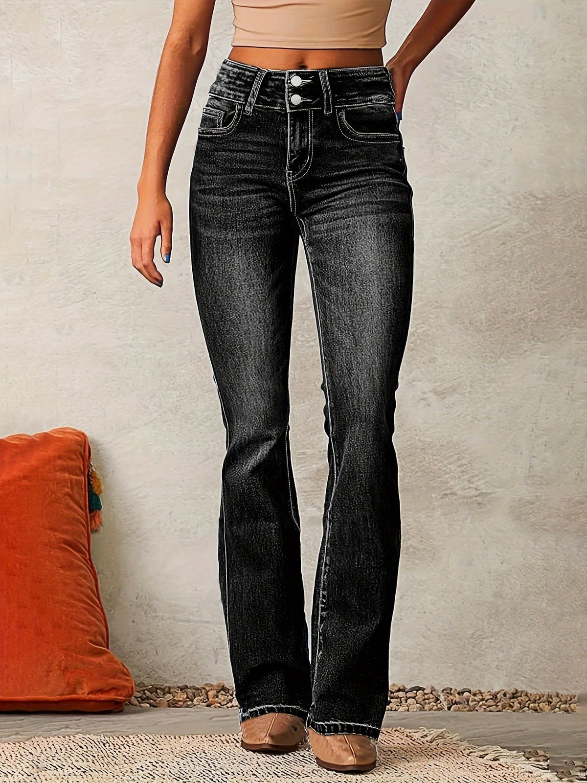 JEANS DE CORTE AMPLIO - CasaCavari