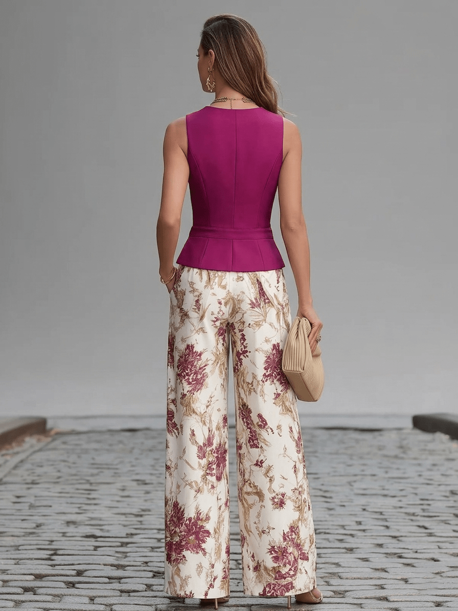 KYLA| CONJUNTO FLORAL - CasaCavari