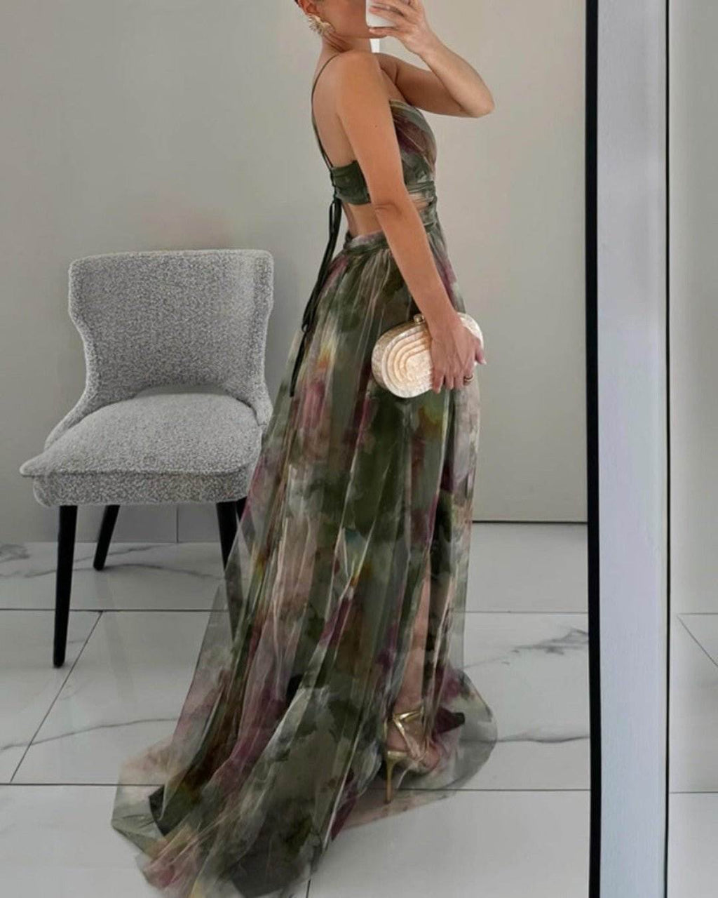 LA SCINTILLA|VESTIDO MAXI - CasaCavari