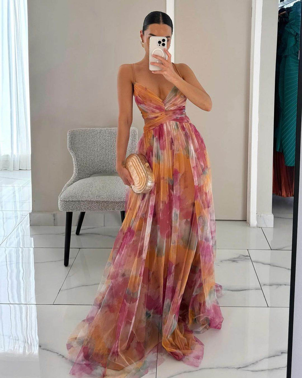LA SCINTILLA|VESTIDO MAXI - CasaCavari