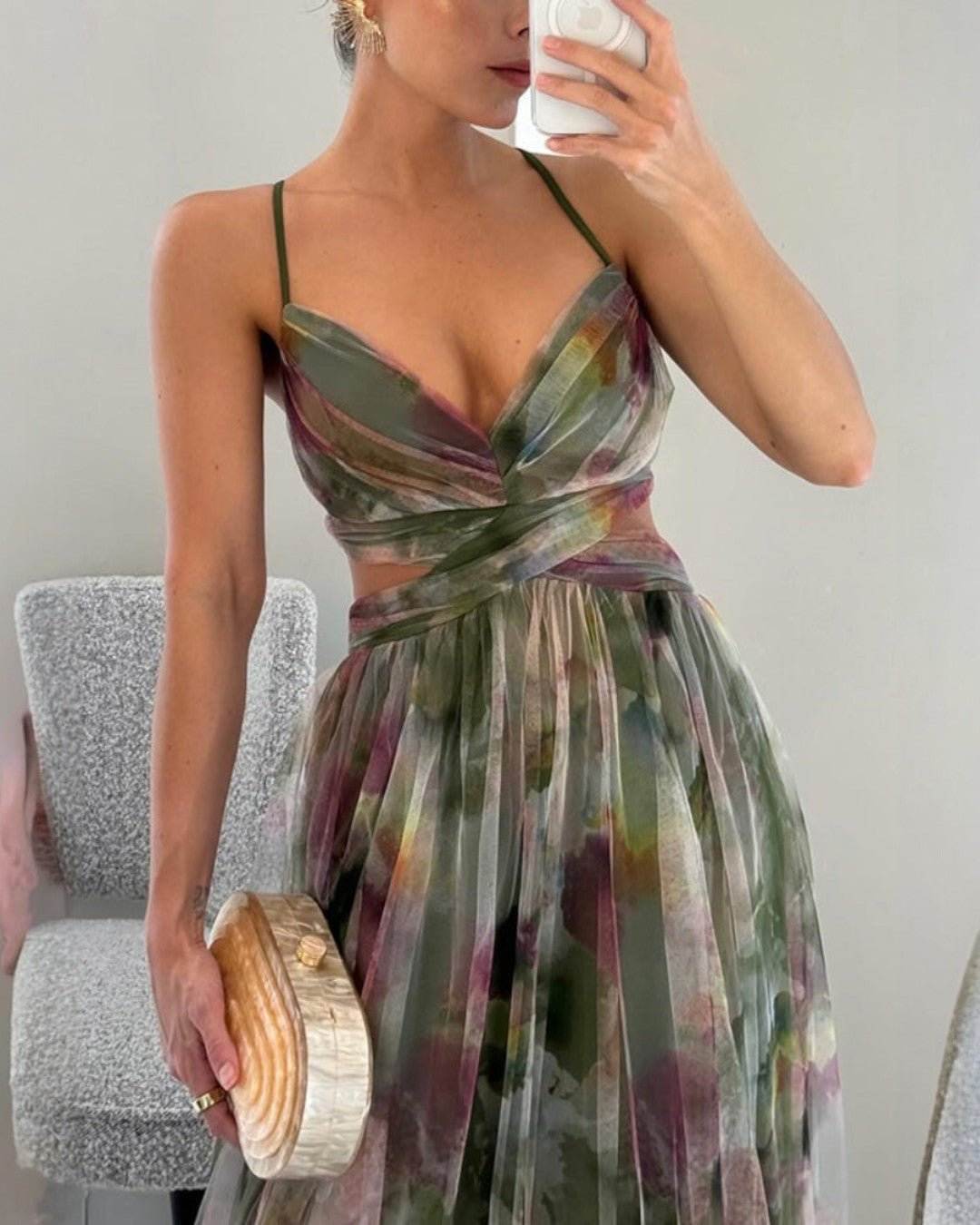LA SCINTILLA|VESTIDO MAXI - CasaCavari