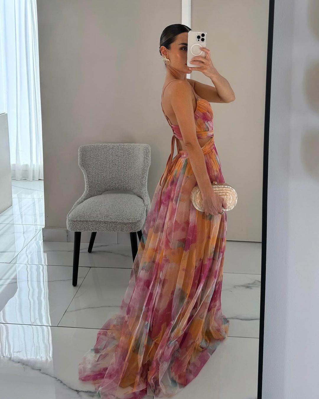 LA SCINTILLA|VESTIDO MAXI - CasaCavari
