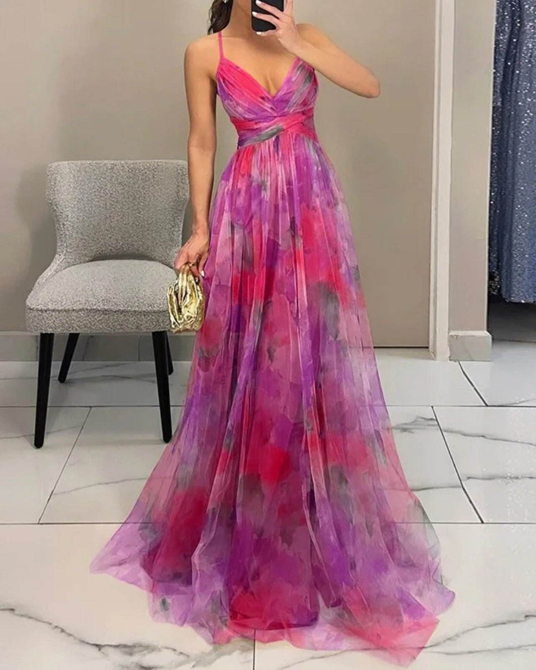 LA SCINTILLA|VESTIDO MAXI - CasaCavari