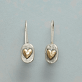 Lara | Boucles d'oreilles vintage cœur - Casa Cavari