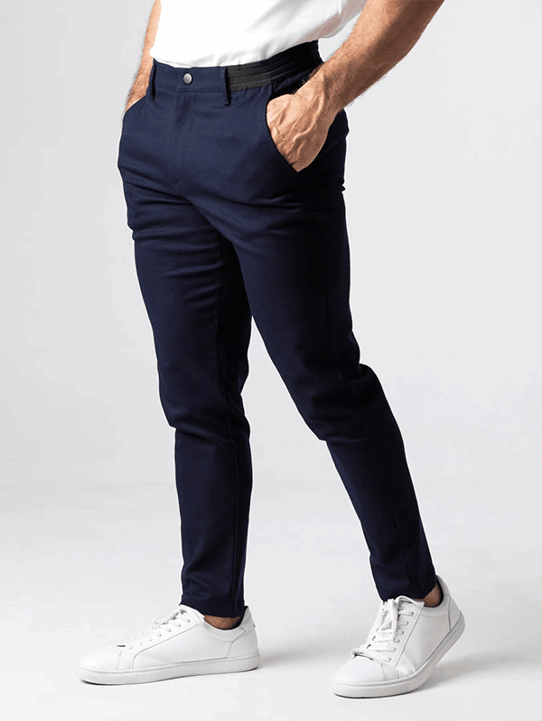 Mariano|Chino Hose - Azul Oscuro - CasaCavari