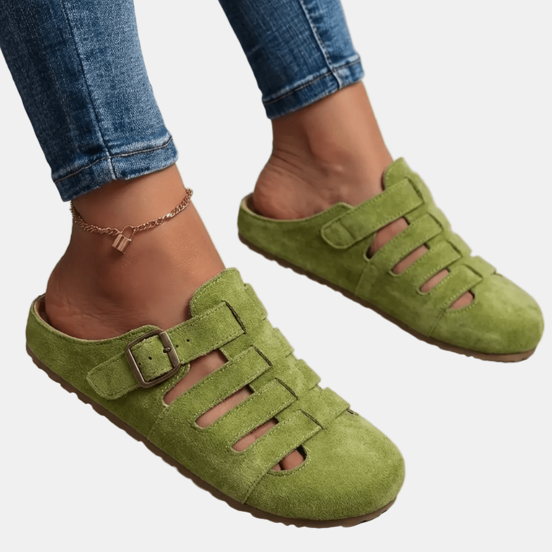 Nathalie | Sandalias Mule Slip - On - CasaCavari