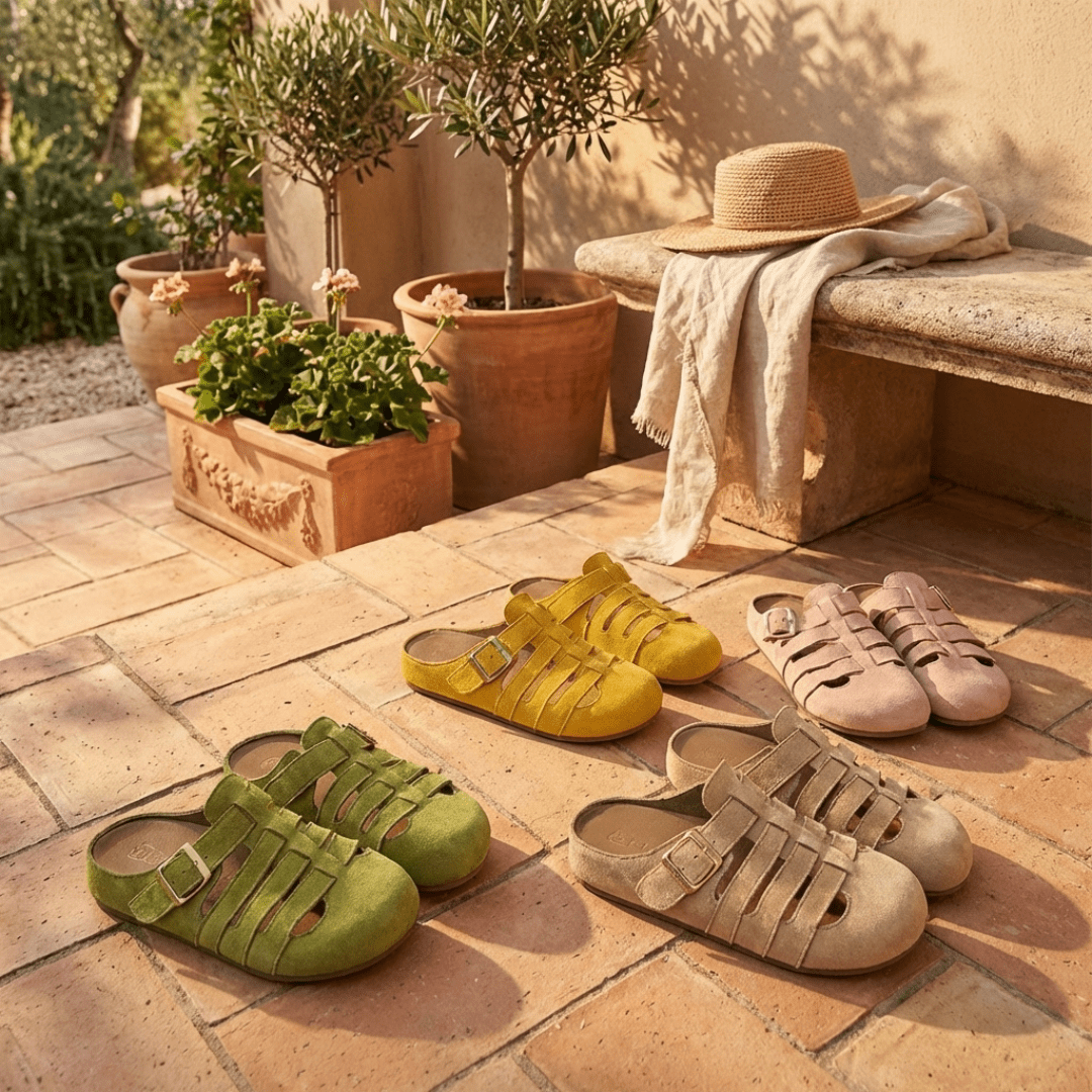 Nathalie | Sandalias Mule Slip - On - CasaCavari