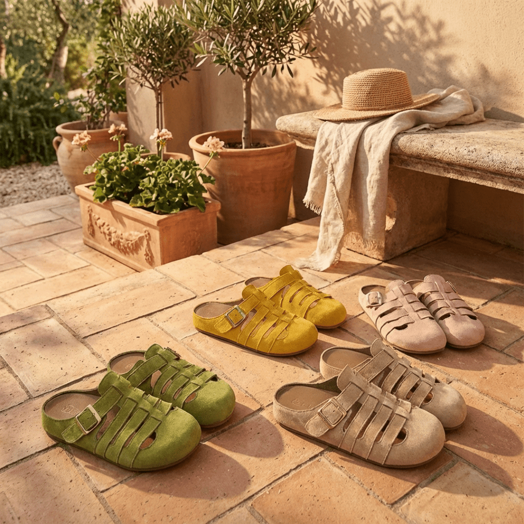 Nathalie | Sandalias Mule Slip - On - CasaCavari