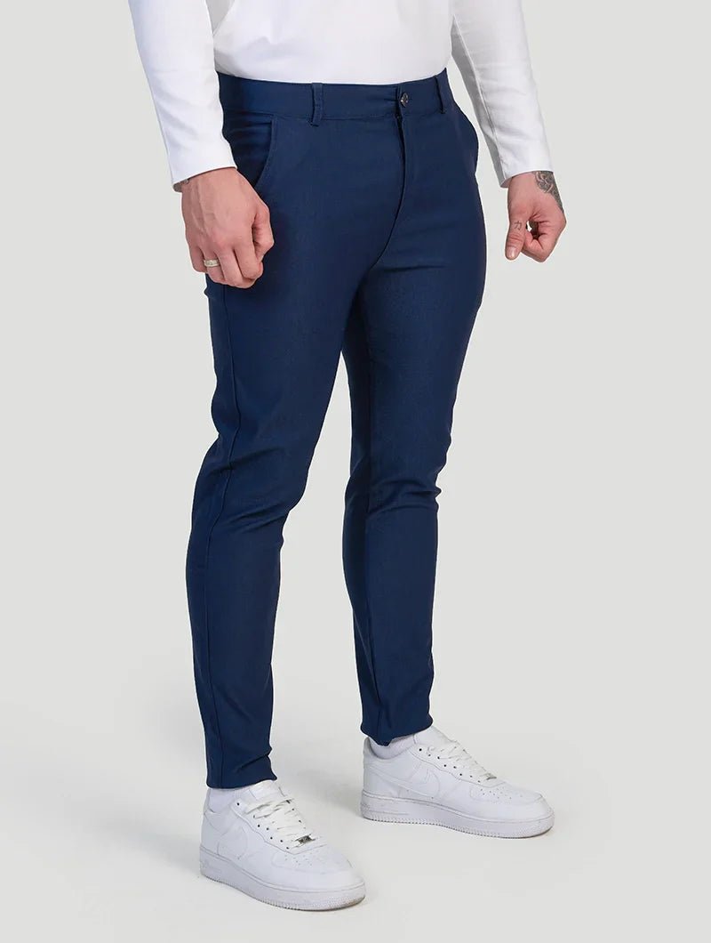 Noa|Stretch Pantalón - Azul - CasaCavari