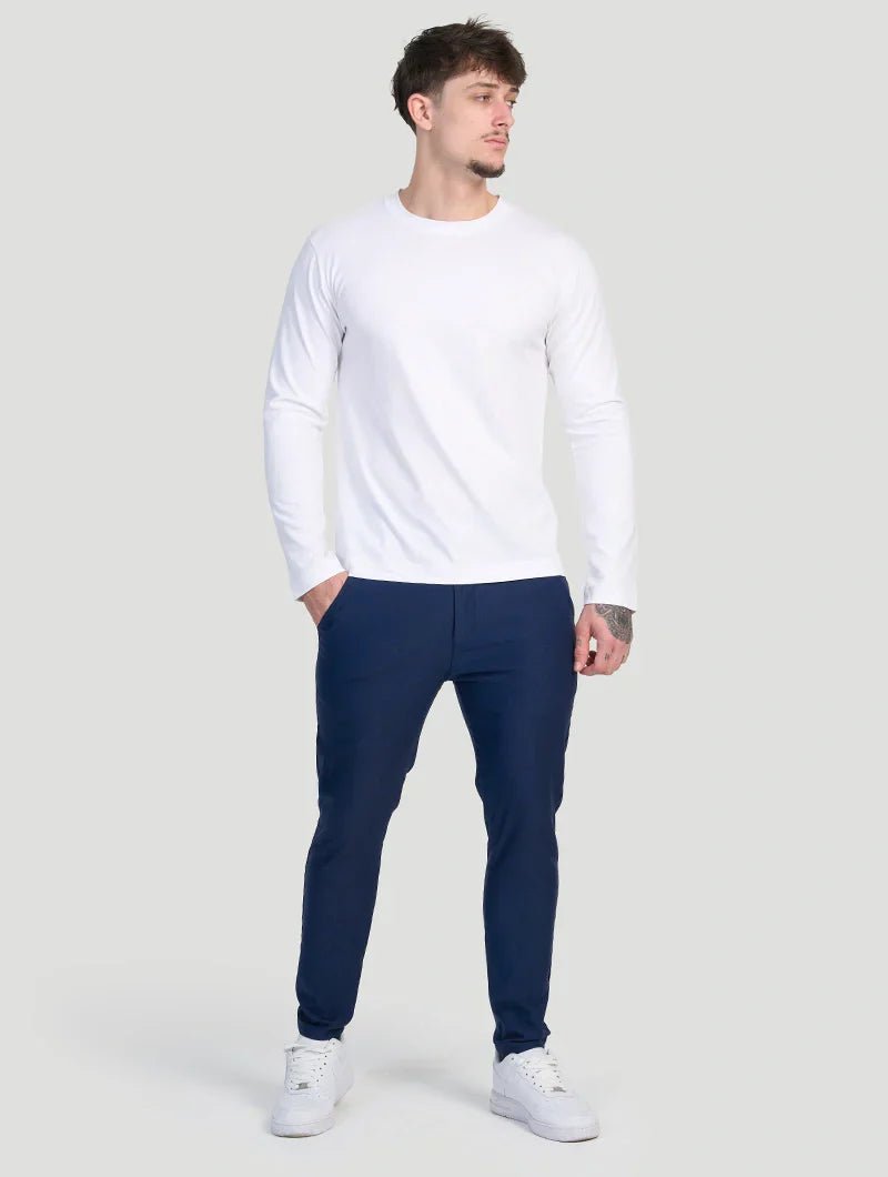 Noa|Stretch Pantalón - Azul - CasaCavari
