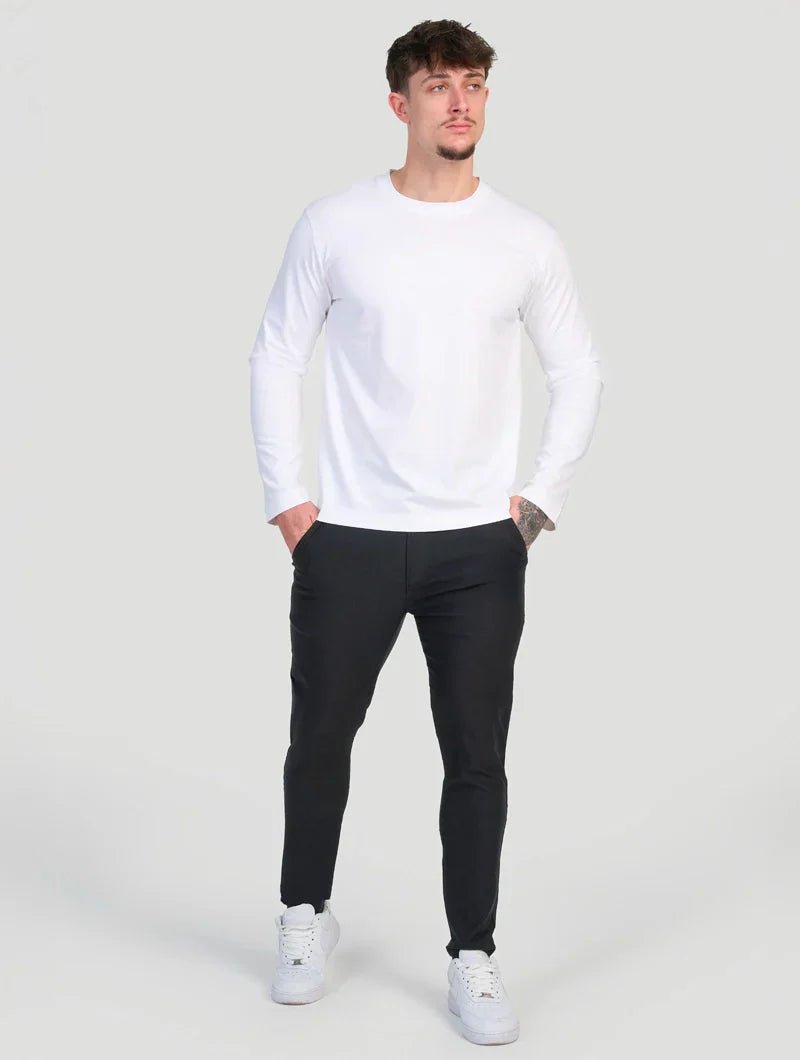 Noa|Stretch Pantalón - Negro - CasaCavari