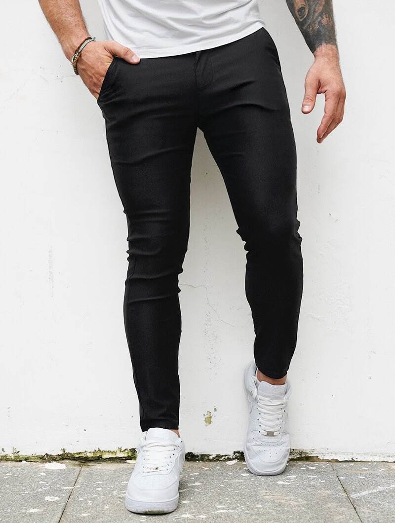 Noa|Stretch Pantalón - Negro - CasaCavari