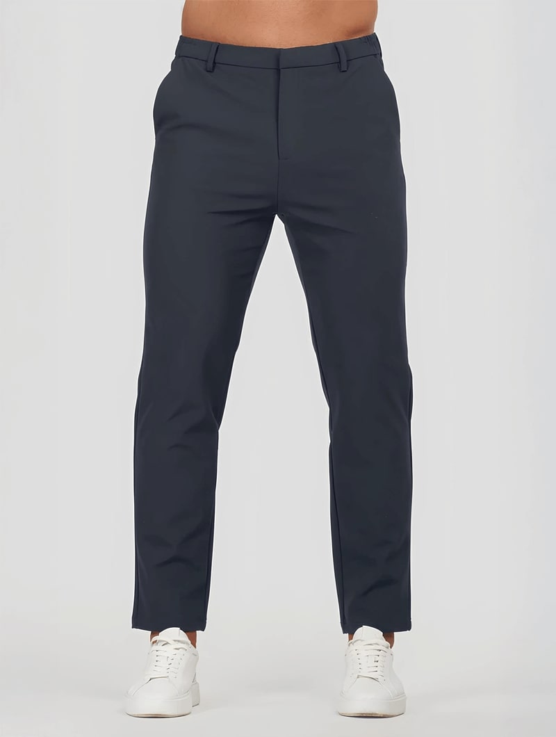Rocio|Pantalones Rectos - Azul oscuro - CasaCavari