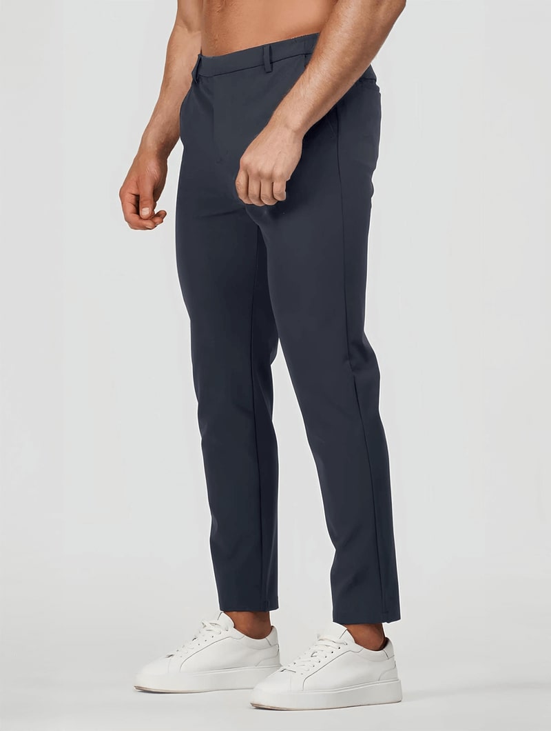 Rocio|Pantalones Rectos - Azul oscuro - CasaCavari