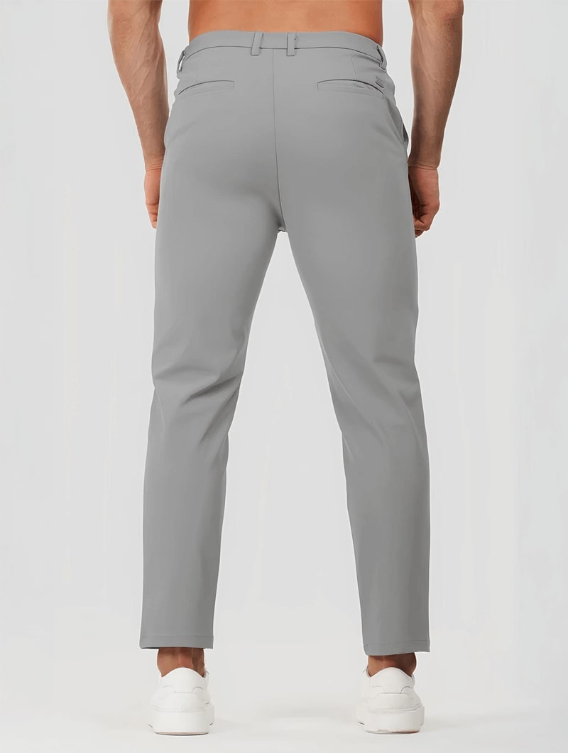 Rocio|Pantalones Rectos - Gris - CasaCavari