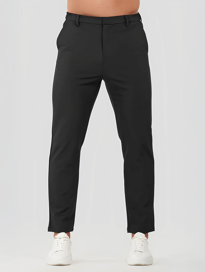 Rocio|Pantalones Rectos - Negro - CasaCavari