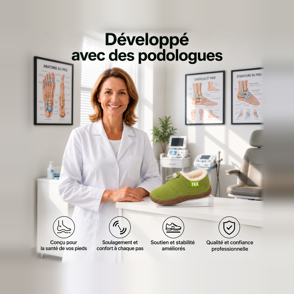 Rosalie développé avec des podologues