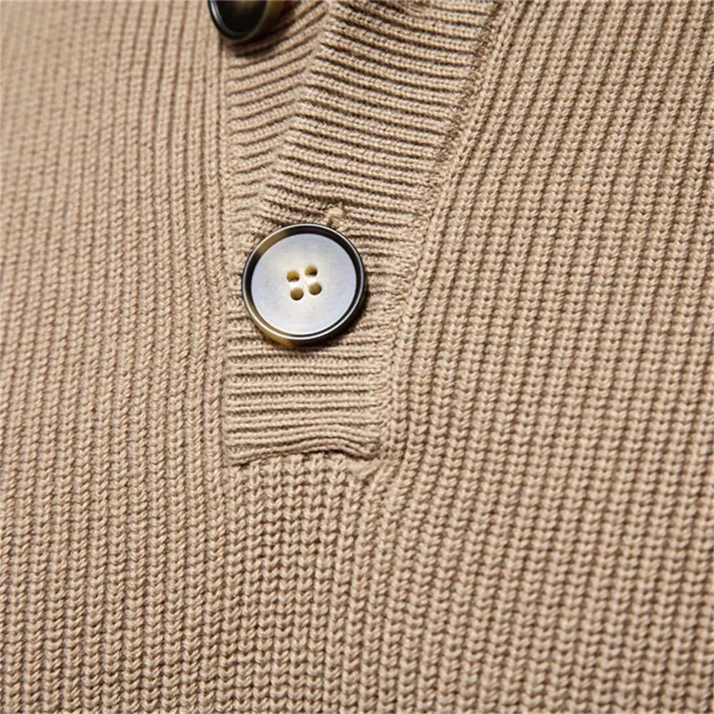 SAMUEL | JERSEY ELEGANTE DE BOTÓN - CasaCavari