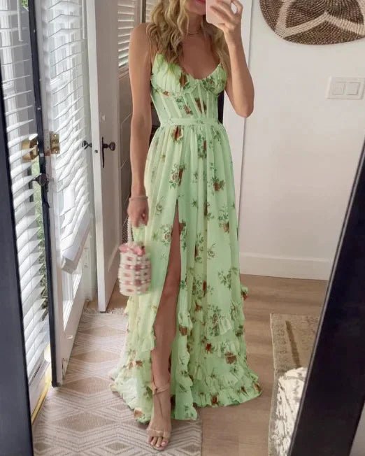 SCARLETT | VESTIDO FLORAL ROMANTICO - CasaCavari