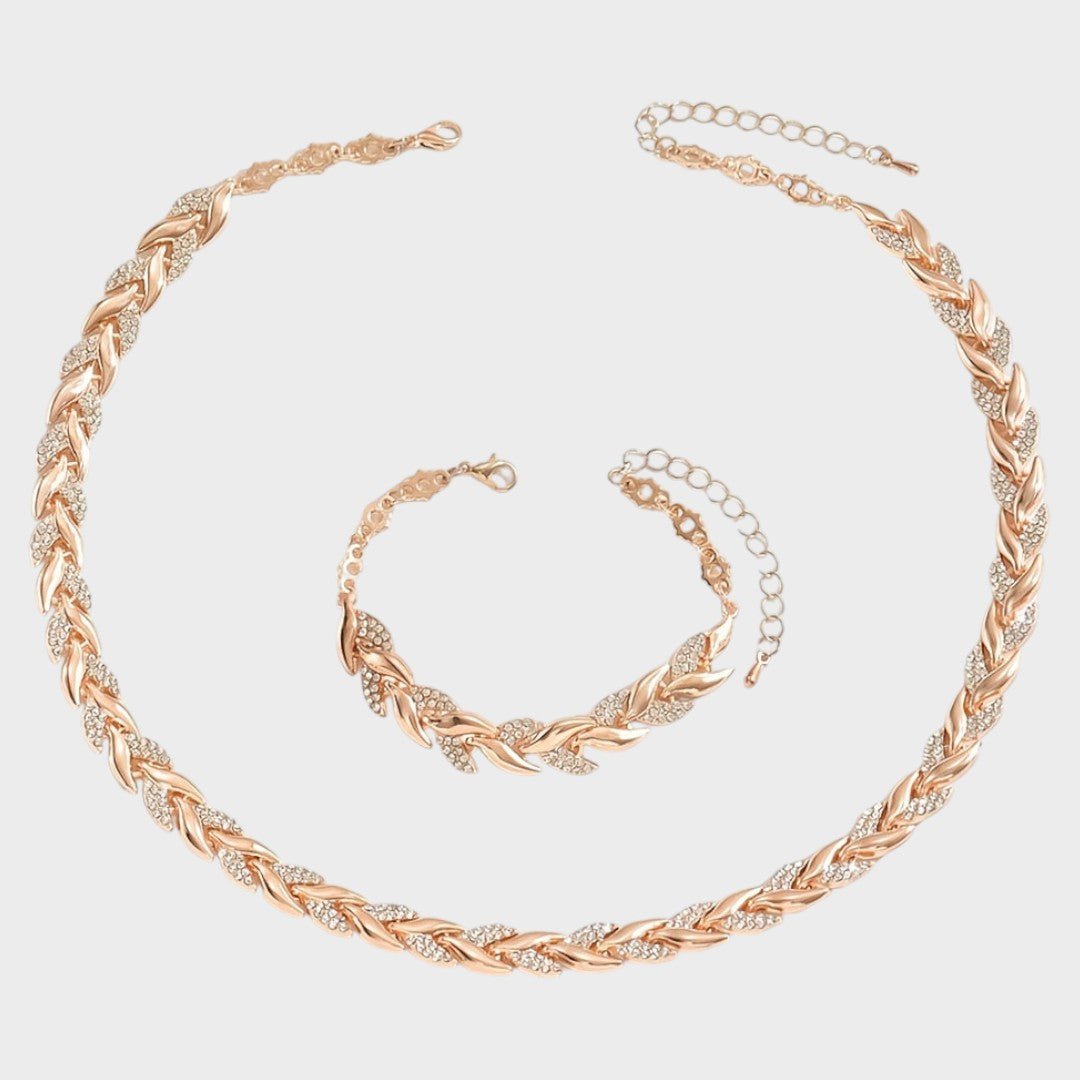 VALEN|COLLAR Y PULSERA - CasaCavari