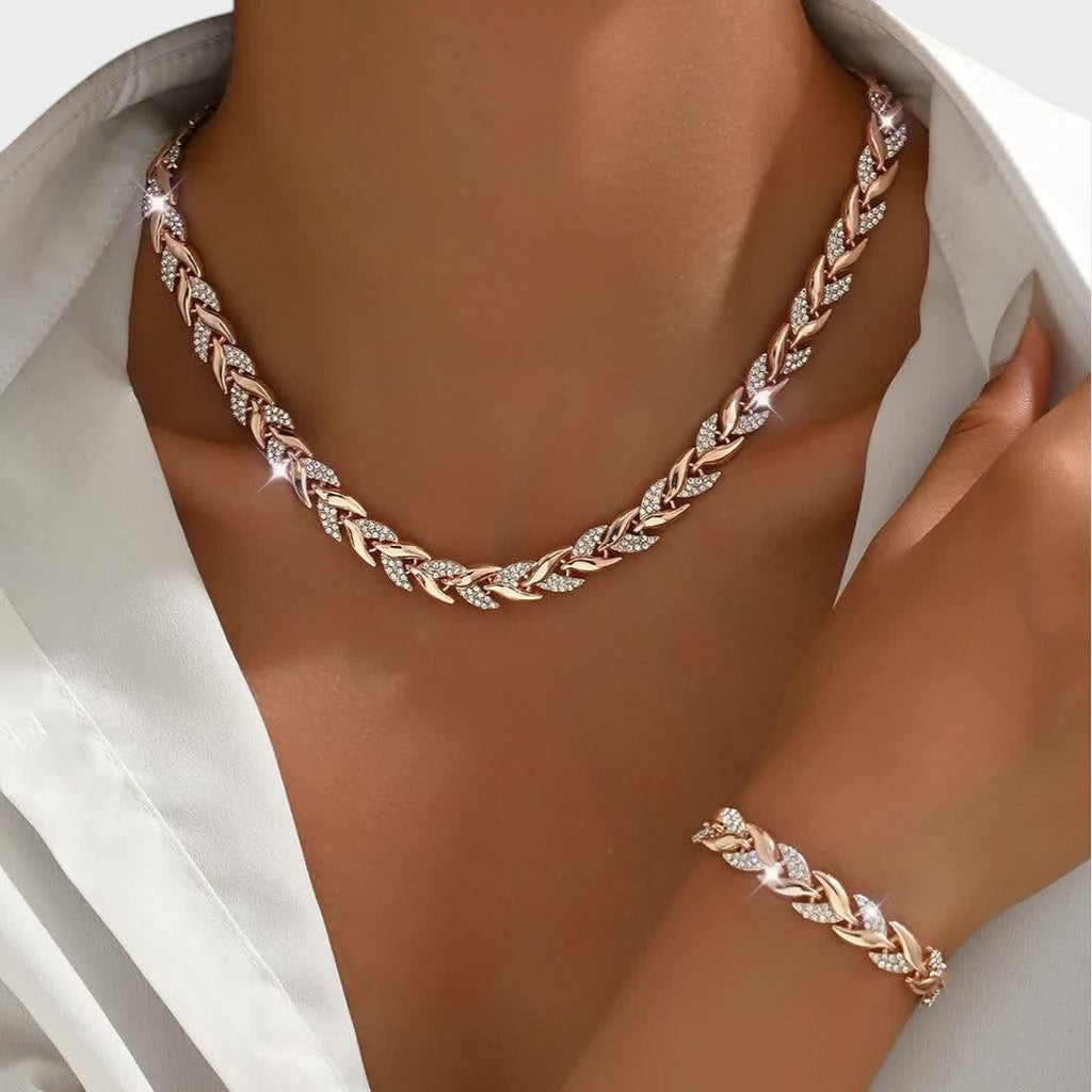VALEN|COLLAR Y PULSERA - CasaCavari