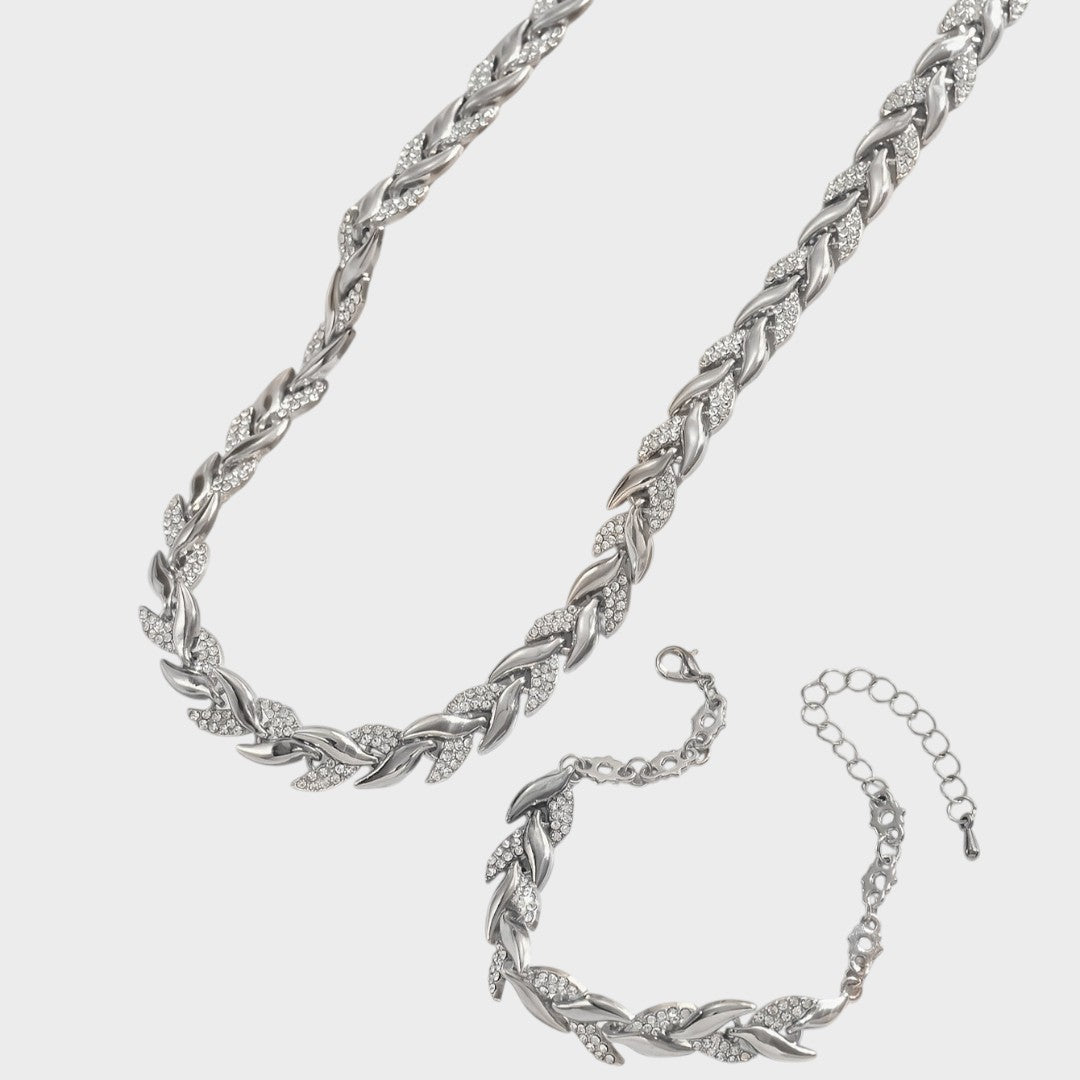 VALEN|COLLAR Y PULSERA - CasaCavari