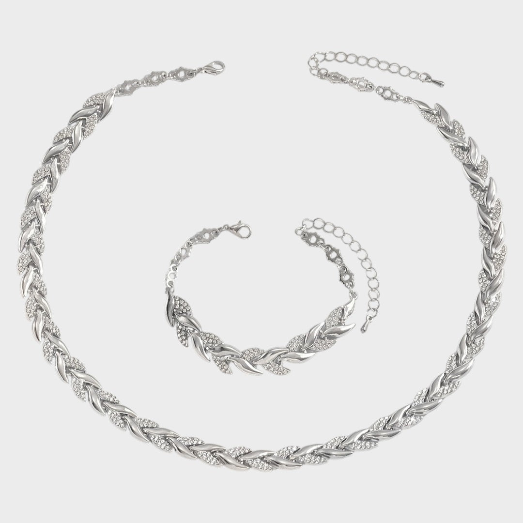 VALEN|COLLAR Y PULSERA - CasaCavari