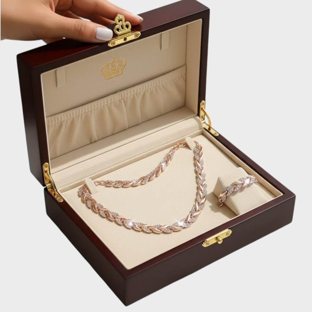 VALEN|COLLAR Y PULSERA - CasaCavari