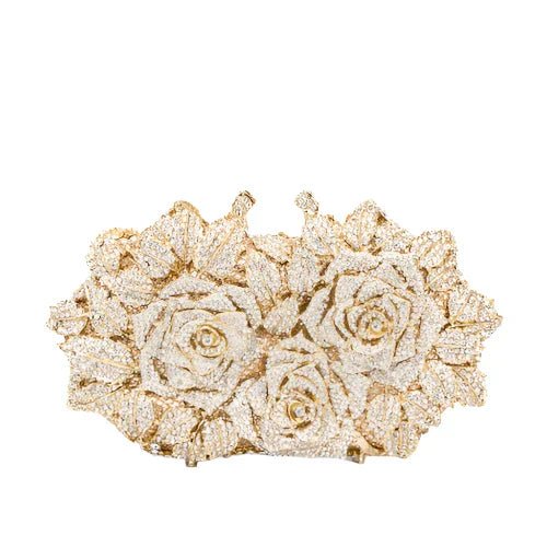 Valeria|Bolso floral de fiesta - CasaCavari